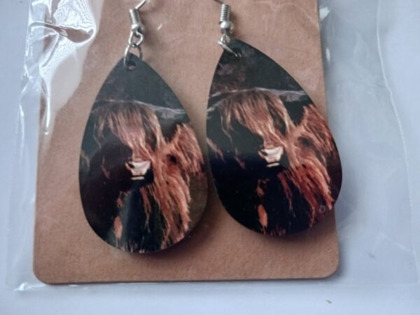 Bull 2 Pierced Earrings