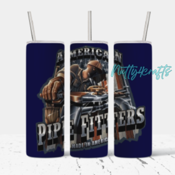 American Pipefitters Sublimation tumbler