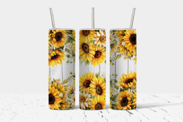 Sunflowers Sublimated Tumbler