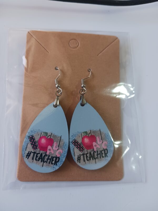 Teacher Teardrop Earrings