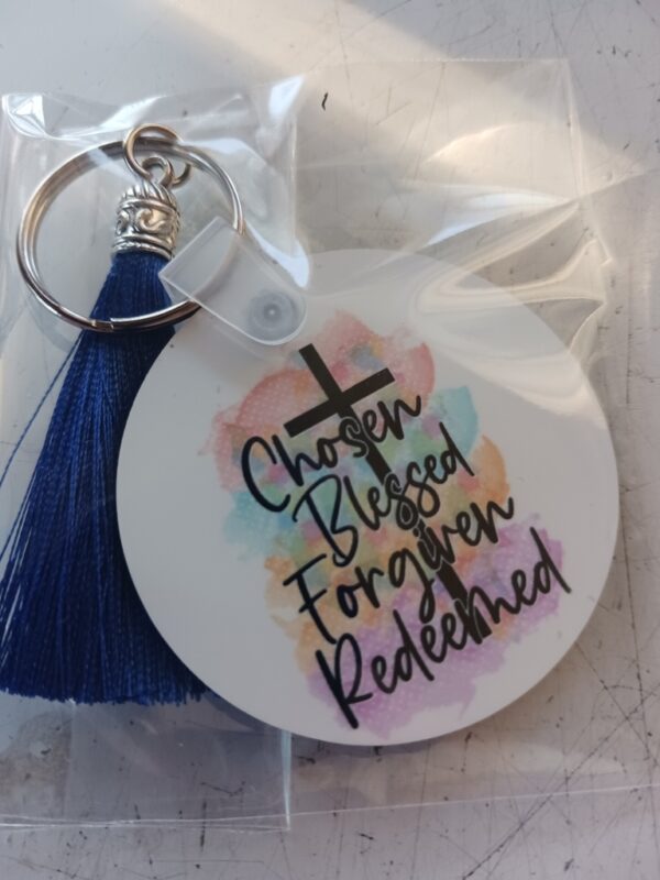 Chosen Blessed Keychain