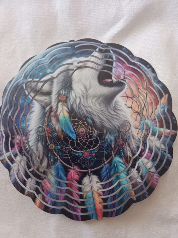 Sublimated Wolf Wind Spinner