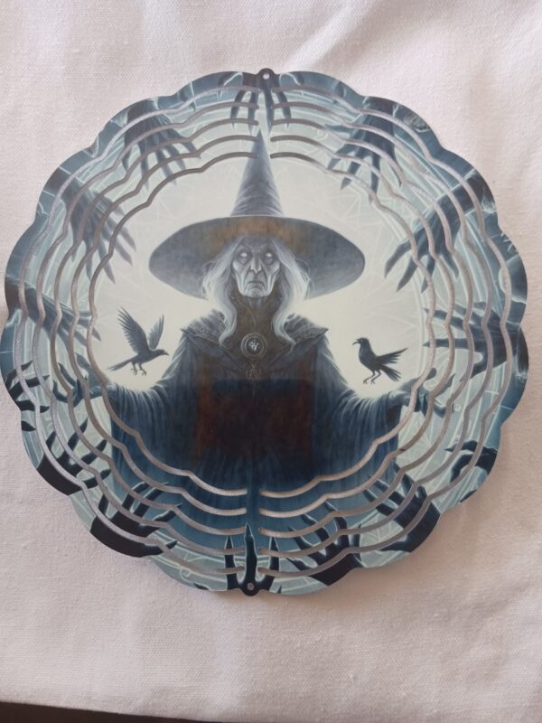 Sublimated Witch Wind Spinner